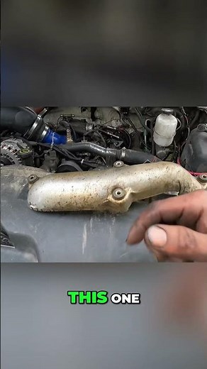 Car Hack: Remove Heat Shield for EASY Bolt Access! #shorts