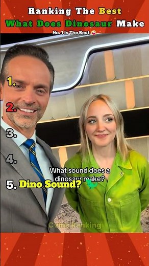 Ranking The Best Dinosaur Roar Reactions 😂 #shorts #dinosaur #trending #viral #funny