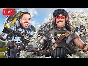 🔴LIVE - My biggest APEX Tournament EVER! ($10,000 with The Doc and Niko!)