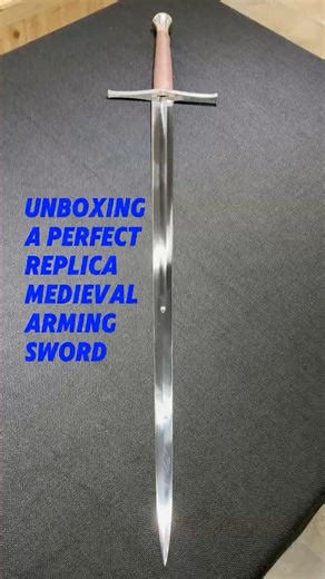 Unboxing a Stunning Hand-Forged Medieval Longsword!