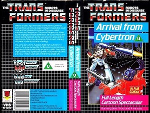 Original VHS Opening: Transformers: Arrival from Cybertron (UK Retail Tape)
