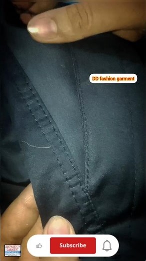 Double Needle Side Tape Attachment Trick! 🧵 #shorts #stitching