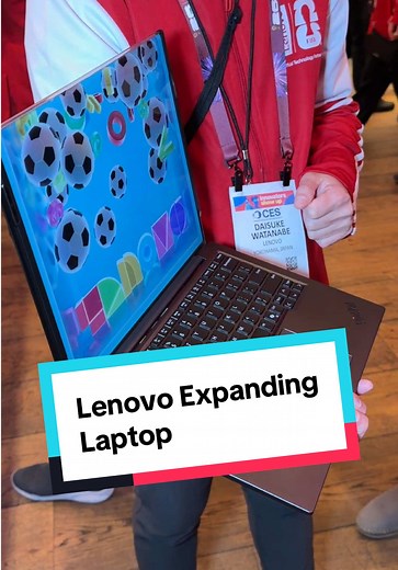Expanding screen laptop by Lenovo. #ces | lenovo laptop