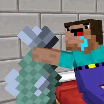 Troll noob : Arron and Aphmau #minecraft #shortvideo