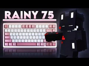 Testing the NEW WOBKEY Rainy 75 Keyboard | Minecraft ASMR