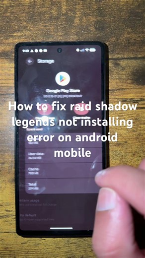 How to fix raid shadow legends not installing error on android mobile