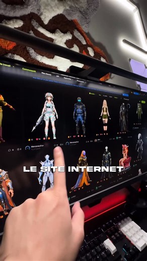 KyoshiTech |Tech Content Creator & UGC on Instagram: "Un site pour créer des modèles 3D ultra facilement. Le site c’est Meshy.AI, si tu créer un compte tu peux essayer gratuitement. Inscrit toi avec mon lien en Bio ✌🏼 #meshy #tech #3d #ai3d #pc"