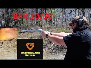 Magnum Research BFR 30-30 hand cannon review. This one packs a punch.