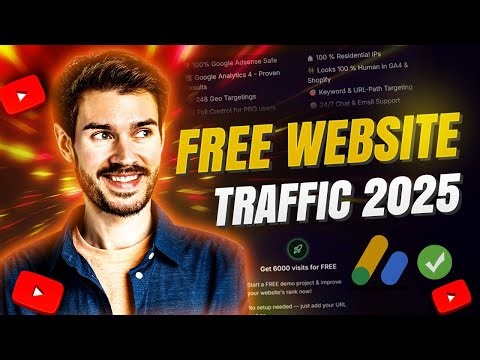 Free Website Traffic Generator 2025 | Free Website Traffic For adsense Approval | Organic Traffic
