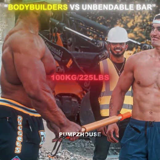 Bodybuilders vs Unbendable Bar! #bodybuilder #gym #motivation #gymmotivation #strength #fyp