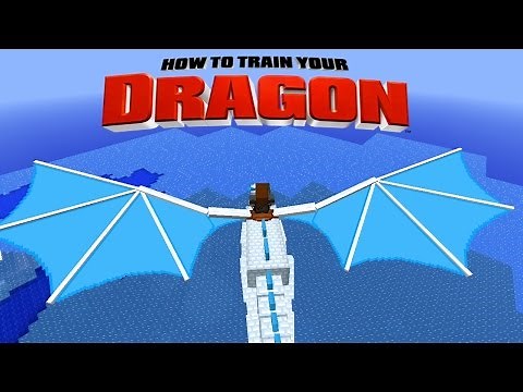 Minecraft - HOW TO TRAIN YOUR DRAGON - Golden Dragon Egg [34]