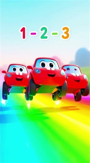 Count Cars 1 to 3 with Ahlan | Fun Car Song for Kids