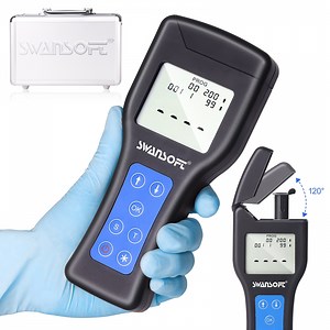 SWANSOFT Portable ATP Fluorescence Detector, Handheld Surface Cleanliness Tester, ATP Rapid Detector Blue (Swab Not Included)