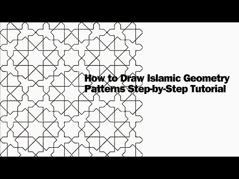 How to Draw Islamic Geometry Patterns Step-by-Step Tutorial