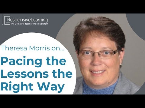 Pace Your Lessons ft. Theresa Morris