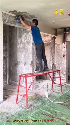 Speedy remove plaster wall with useful tool