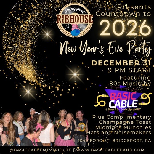 BasicCableMTVTribute | Trying to decide where to go on New Year's Eve? Spend it with Basic Cable at The Bridgeport Ribhouse! It's going to be a great night of... | Instagram