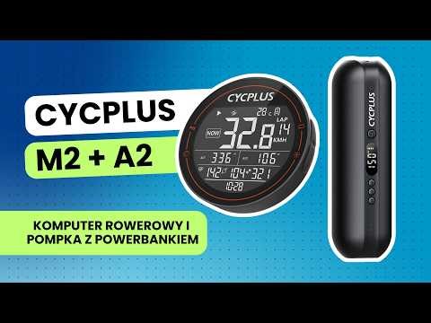 Cycplus M2 + Cycplus A2 | Praktyczne akcesoria rowerowe, które warto mieć! 🚴