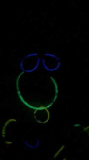 Enjoying with glow sticks in a party .. #imalidotcom