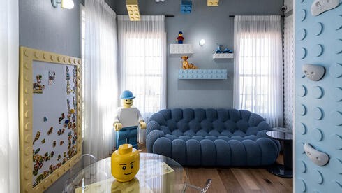 Inspired by Lego: European-style villa for a family of eight