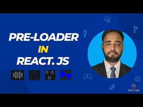 Pre loader in React.js Application