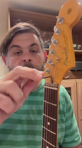 Fender Cory Wong truss rod adjustment