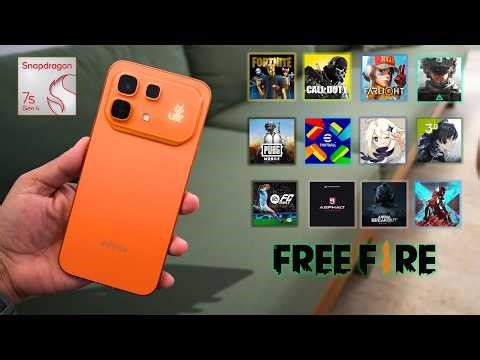 Infinix Note 60 Pro Gaming Test / Battery Drain Test