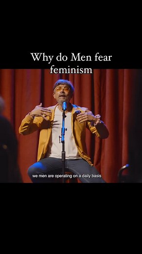 Why do men fear feminism ❤️ #standupcomedy #feminism #equality #power #privilege #gender #patriarchy #aansplaining #mansplaining | Karthik Kumar