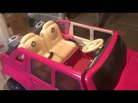 Cadillac Escalade Battery operated Toy Ride On Car Full Review after one year of owning it