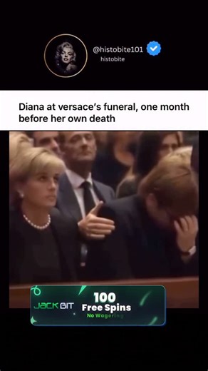 Histobite | Princess Diana attended the funeral of fashion designer Gianni Versace on July 22, 1997, in Milan, Italy. The two were close friends, and... | Instagram