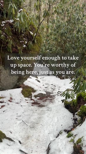 Loving yourself is the greatest revolution #leavenotrace #getoutside #adventure #hiketok #tennessee #fyp