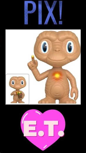 E.T. Lit Finger Pix! Vinyl Figure