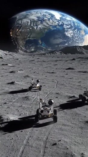 Craters on the Moon 😱