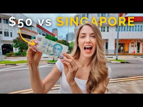 World’s MOST Expensive City vs $50 🇸🇬 Singapore's Cheapest Spots