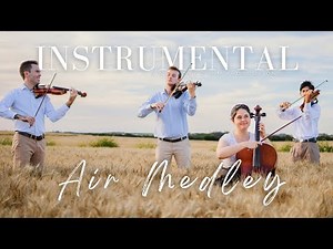 Breathtaking String Ensemble Performance in a Serene Field