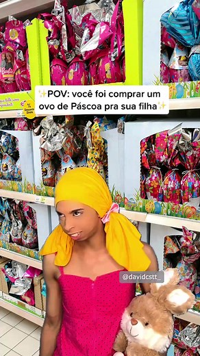 Uma Mãe e a Busca pelo Ovo de Páscoa Perfeito