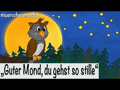 🌛 Guter Mond, du gehst so stille - Musik fürs Baby | Schlaflieder deutsch - muenchenmedia