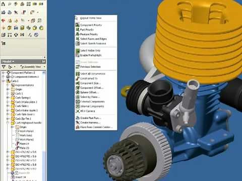 Using Selection Filters in Autodesk Inventor