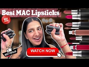 MAC Lipsticks for Indian Skin | Burnt spice, Ruby woo , Mehr and more | Mac lipstick swatches