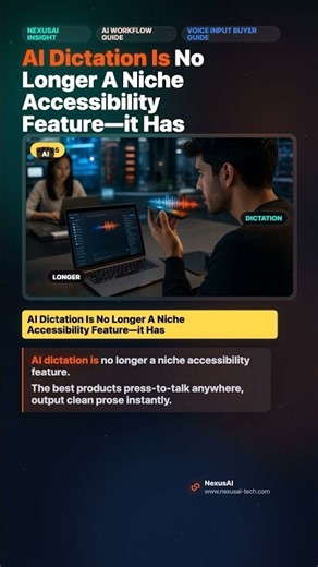 The 5 Best AI Dictation Tools in 2026 Compared #nexusai #aitools