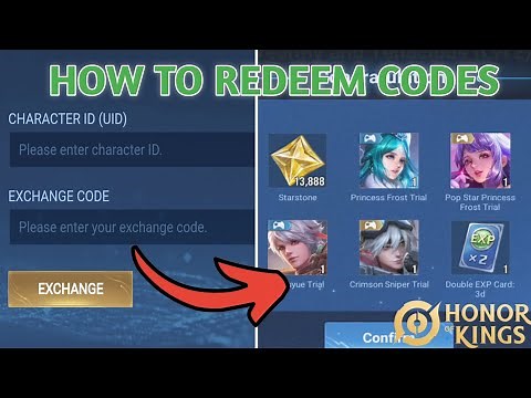 How to Redeem Codes in HOK | Honor of Kings