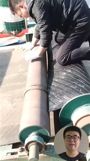 Conveyor Belt Repair In Action #Factory #WorkProcess