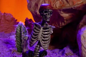 30K views · 637 reactions | Join us for more stop-motion fun as the legendary Zorro takes on fearsome skeleton warriors! Watch the masked hero swashbuckling his way through bone-chilling battles. Who will emerge victorious? Watch the video and find out! | Boss Fight Studio | Facebook