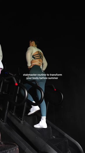 stairmaster routine to transform your body before summer time 😮‍💨 #stairmaster #stairmasterchallenge #stairmasterworkout