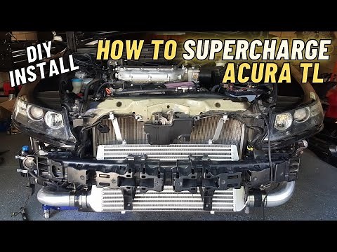 DIY Supercharger Install | Acura TL/TL-S
