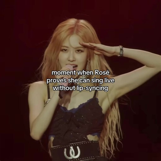 her voice is so powerful @ROSÉ #rosé #rosie #blackpink #roséblackpink #roses_are_rosie