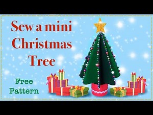 How to sew a Christmas Tree || FREE PATTERN || Full Tutorial with Lisa Pay