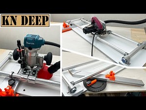 【自作】スライド丸鋸（多機能）アルミフレームG-Funで作る！