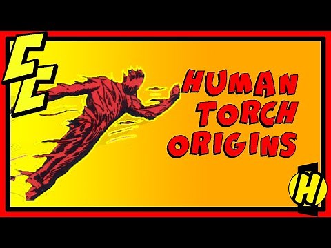 Human Torch Origin Explained - Golden Age Marvel Comics History