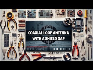 How to Make a Digital TV Antenna | DIY Coaxial Loop Antenna with a Shield Break for DVB